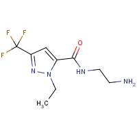 CAS: 1001519-28-3 | PC410289 | N-(2-Aminoethyl)-1-ethyl-3-(trifluoromethyl)-1H-pyrazole-5-carboxamide