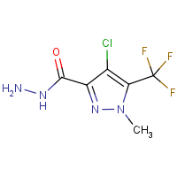 CAS:1001519-39-6 | PC410291 | 4-Chloro-1-methyl-5-(trifluoromethyl)-1H-pyrazole-3-carbohydrazide