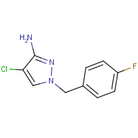CAS: 1001757-53-4 | PC410298 | 4-Chloro-1-(4-fluorobenzyl)-1H-pyrazol-3-amine
