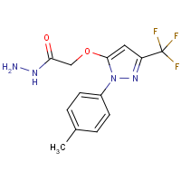 CAS:1002034-07-2 | PC410306 | 2-{[1-(4-Methylphenyl)-3-(trifluoromethyl)-1H-pyrazol-5-yl]oxy}acetohydrazide
