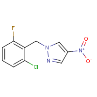 CAS: 333444-49-8 | PC410308 | 1-(2-Chloro-6-fluorobenzyl)-4-nitro-1H-pyrazole
