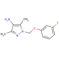 CAS: 1004192-82-8 | PC410310 | 1-[(3-Fluorophenoxy)methyl]-3,5-dimethyl-1H-pyrazol-4-amine