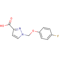 CAS: 1004193-27-4 | PC410313 | 1-[(4-Fluorophenoxy)methyl]-1H-pyrazole-3-carboxylic acid