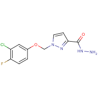 CAS: 1004193-94-5 | PC410315 | 1-[(3-Chloro-4-fluorophenoxy)methyl]-1H-pyrazole-3-carbohydrazide