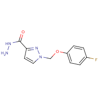 CAS:1004194-15-3 | PC410316 | 1-[(4-Fluorophenoxy)methyl]-1H-pyrazole-3-carbohydrazide