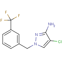 CAS:1004452-00-9 | PC410318 | 4-Chloro-1-[3-(trifluoromethyl)benzyl]-1H-pyrazol-3-amine
