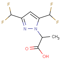 CAS:1005586-13-9 | PC410344 | 2-[3,5-Bis(difluoromethyl)-1H-pyrazol-1-yl]propanoic acid