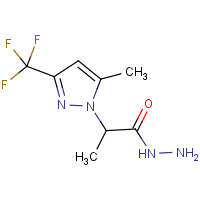 CAS:1005592-15-3 | PC410345 | 2-[5-Methyl-3-(trifluoromethyl)-1H-pyrazol-1-yl]propanehydrazide