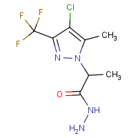 CAS:1005651-08-0 | PC410356 | 2-[4-Chloro-5-methyl-3-(trifluoromethyl)-1H-pyrazol-1-yl]propanehydrazide