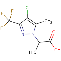 CAS: 1005679-11-7 | PC410359 | 2-[4-Chloro-5-methyl-3-(trifluoromethyl)-1H-pyrazol-1-yl]propanoic acid