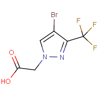 CAS: 1006319-26-1 | PC410368 | [4-Bromo-3-(trifluoromethyl)-1H-pyrazol-1-yl]acetic acid