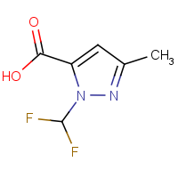 CAS:1006319-91-0 | PC410370 | 1-(Difluoromethyl)-3-methyl-1H-pyrazole-5-carboxylic acid