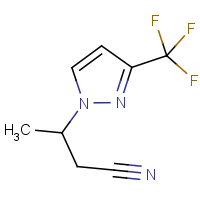 CAS: 1006319-93-2 | PC410371 | 3-[3-(Trifluoromethyl)-1H-pyrazol-1-yl]butanenitrile