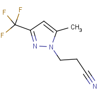CAS: 1006343-68-5 | PC410405 | 3-[5-Methyl-3-(trifluoromethyl)-1H-pyrazol-1-yl]propanenitrile