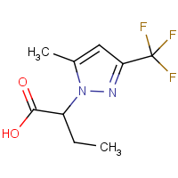 CAS: 1006348-57-7 | PC410408 | 2-[5-Methyl-3-(trifluoromethyl)-1H-pyrazol-1-yl]butanoic acid