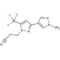 CAS:1006353-16-7 | PC410425 | 3-[1'-Methyl-5-(trifluoromethyl)-1H,1'H-3,4'-bipyrazol-1-yl]propanenitrile