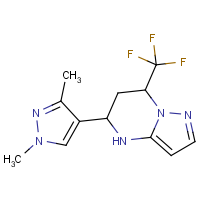 CAS: 1006434-36-1 | PC410432 | 5-(1,3-Dimethyl-1H-pyrazol-4-yl)-7-(trifluoromethyl)-4,5,6,7-tetrahydropyrazolo[1,5-a]pyrimidine
