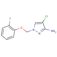 CAS: 1006435-98-8 | PC410433 | 4-Chloro-1-[(2-fluorophenoxy)methyl]-1H-pyrazol-3-amine