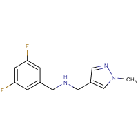 CAS: 1006436-32-3 | PC410434 | 1-(3,5-Difluorophenyl)-N-[(1-methyl-1H-pyrazol-4-yl)methyl]methanamine
