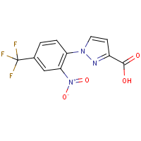 CAS:1006442-79-0 | PC410440 | 1-[2-Nitro-4-(trifluoromethyl)phenyl]-1H-pyrazole-3-carboxylic acid