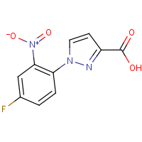 CAS:1006442-84-7 | PC410441 | 1-(4-Fluoro-2-nitrophenyl)-1H-pyrazole-3-carboxylic acid