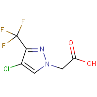 CAS: 1006446-52-1 | PC410450 | [4-Chloro-3-(trifluoromethyl)-1H-pyrazol-1-yl]acetic acid