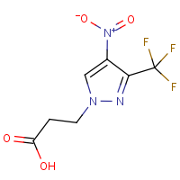 CAS:1006459-41-1 | PC410459 | 3-[4-Nitro-3-(trifluoromethyl)-1H-pyrazol-1-yl]propanoic acid