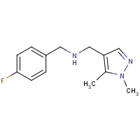 CAS: 1006465-11-7 | PC410467 | 1-(1,5-Dimethyl-1H-pyrazol-4-yl)-N-(4-fluorobenzyl)methanamine
