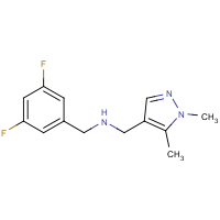CAS:1006473-57-9 | PC410480 | 1-(3,5-Difluorophenyl)-N-[(1,5-dimethyl-1H-pyrazol-4-yl)methyl]methanamine