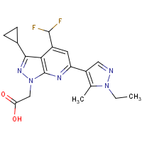 CAS:1006478-14-3 | PC410488 | [3-Cyclopropyl-4-(difluoromethyl)-6-(1-ethyl-5-methyl-1H-pyrazol-4-yl)-1H-pyrazolo[3,4-b]pyridin-1-y