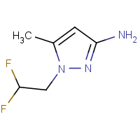 CAS: 1006486-89-0 | PC410498 | 1-(2,2-Difluoroethyl)-5-methyl-1H-pyrazol-3-amine