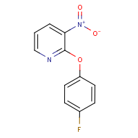 CAS: 147143-58-6 | PC4107F | 2-(4-Fluorophenoxy)-3-nitropyridine