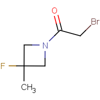 CAS:1466514-89-5 | PC411260 | 2-Bromo-1-(3-fluoro-3-methyl-azetidin-1-yl)ethanone