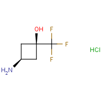 CAS:1408075-93-3 | PC411279 | cis-3-Amino-1-(trifluoromethyl)cyclobutan-1-ol hydrochloride