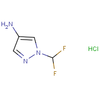 CAS: 1221726-31-3 | PC411304 | 1-(Difluoromethyl)-1H-pyrazol-4-amine hydrochloride