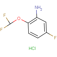 CAS: 1431966-19-6 | PC411308 | 2-(Difluoromethoxy)-5-fluoroaniline hydrochloride