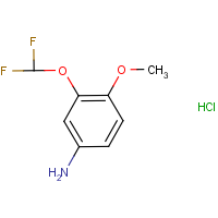 CAS:1431962-33-2 | PC411314 | 3-(Difluoromethoxy)-4-methoxyaniline hydrochloride