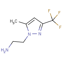 CAS: 925154-89-8 | PC411319 | 2-[5-Methyl-3-(trifluoromethyl)-1H-pyrazol-1-yl]ethanamine