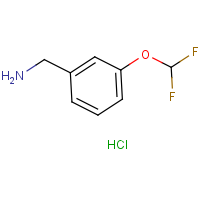 CAS: 1106917-71-8 | PC411323 | 1-[3-(Difluoromethoxy)phenyl]methanamine hydrochloride