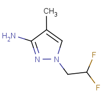 CAS: 1174875-53-6 | PC411332 | 1-(2,2-Difluoroethyl)-4-methyl-1H-pyrazol-3-amine