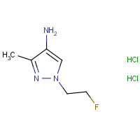 CAS: 1855907-13-9 | PC411337 | 1-(2-Fluoroethyl)-3-methyl-1H-pyrazol-4-amine dihydrochloride