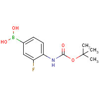 CAS:218301-87-2 | PC412022 | 4-N-BOC-amino-3-fluorophenylboronic acid
