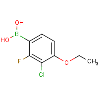 CAS: 909122-50-5 | PC412029 | 3-Chloro-4-ethoxy-2-fluorophenylboronic acid