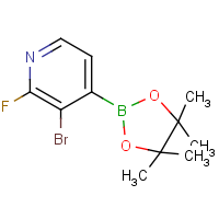 CAS:1150561-78-6 | PC412030 | 3-Bromo-2-fluoropyridine-4-boronic acid, pinacol ester
