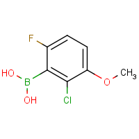 CAS: 1072945-77-7 | PC412037 | 2-Chloro-6-fluoro-3-methoxyphenylboronic acid