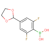CAS:1072946-41-8 | PC412039 | 4-(1,3-Dioxolan-2-yl)-2,6-difluorophenylboronic acid