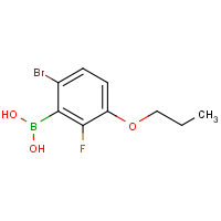 CAS:1072951-85-9 | PC412045 | 6-Bromo-2-fluoro-3-propoxyphenylboronic acid