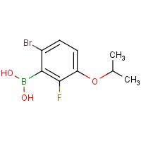 CAS:1072951-99-5 | PC412047 | 6-Bromo-2-fluoro-3-isopropoxyphenylboronic acid