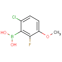 CAS: 867333-04-8 | PC412090 | 6-Chloro-2-fluoro-3-methoxyphenylboronic acid