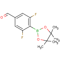 CAS:870717-92-3 | PC412091 | 3,5-Difluoro-4-(4,4,5,5-tetramethyl-1,3,2-dioxaborolan-2-yl)benzaldehyde